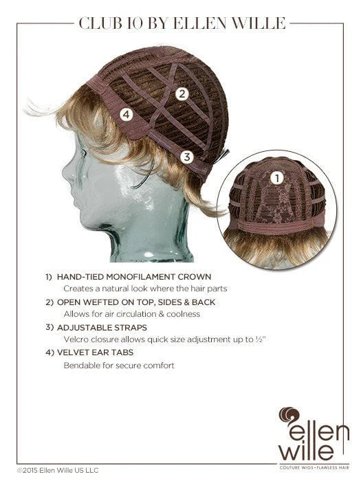 Club 10 Wig by Ellen Wille | Clearance