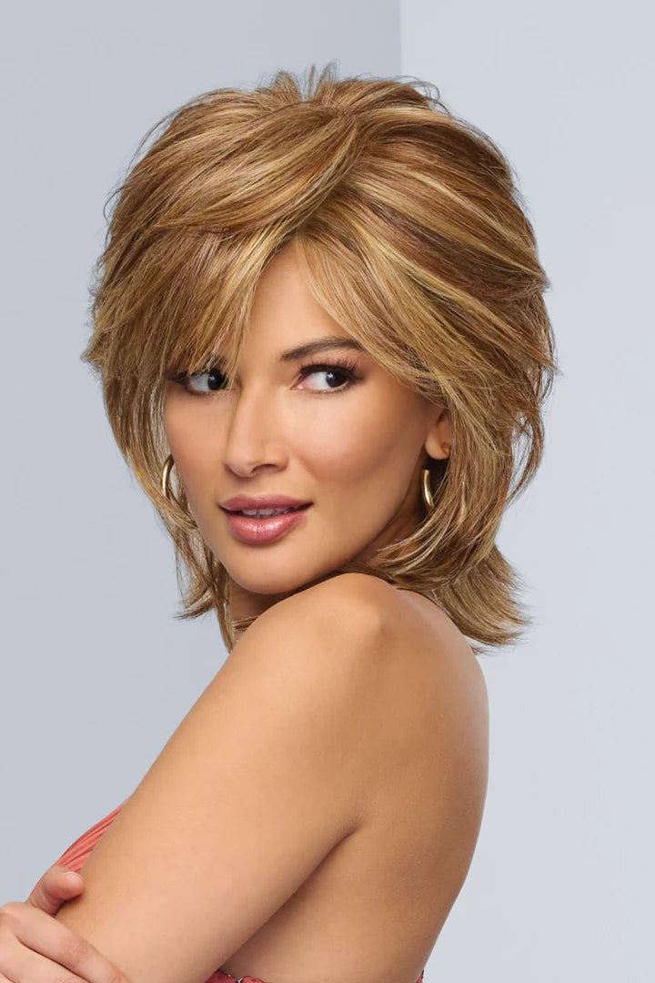 Black Tie Chic Wig by Raquel Welch | Heat Friendly Synthetic Hair | Average Cap
