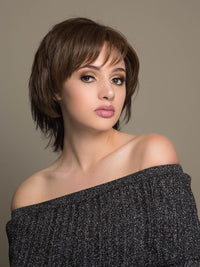 Coti Wig by Envy | Human Hair/Heat Friendly Synthetic Blend Hair | Average Cap