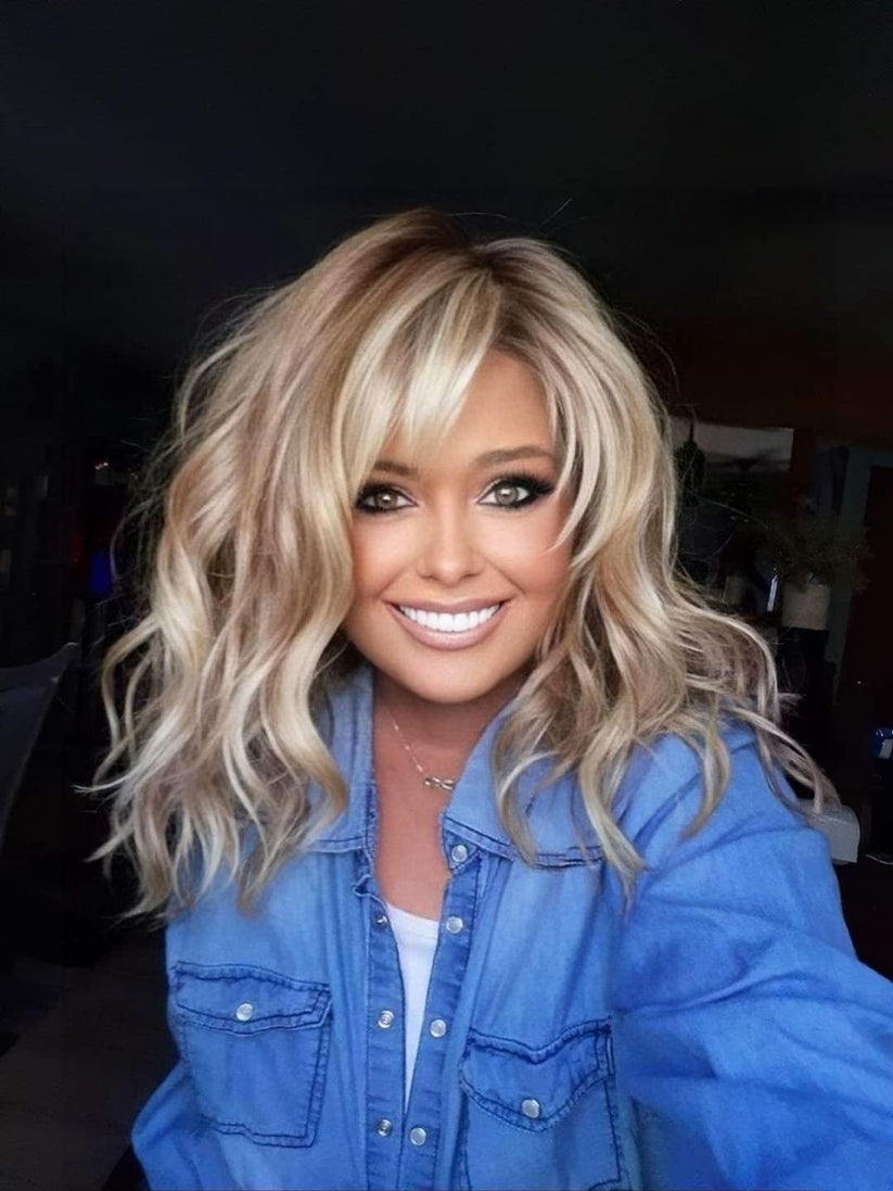 Sexy human hair beachwave buy wig