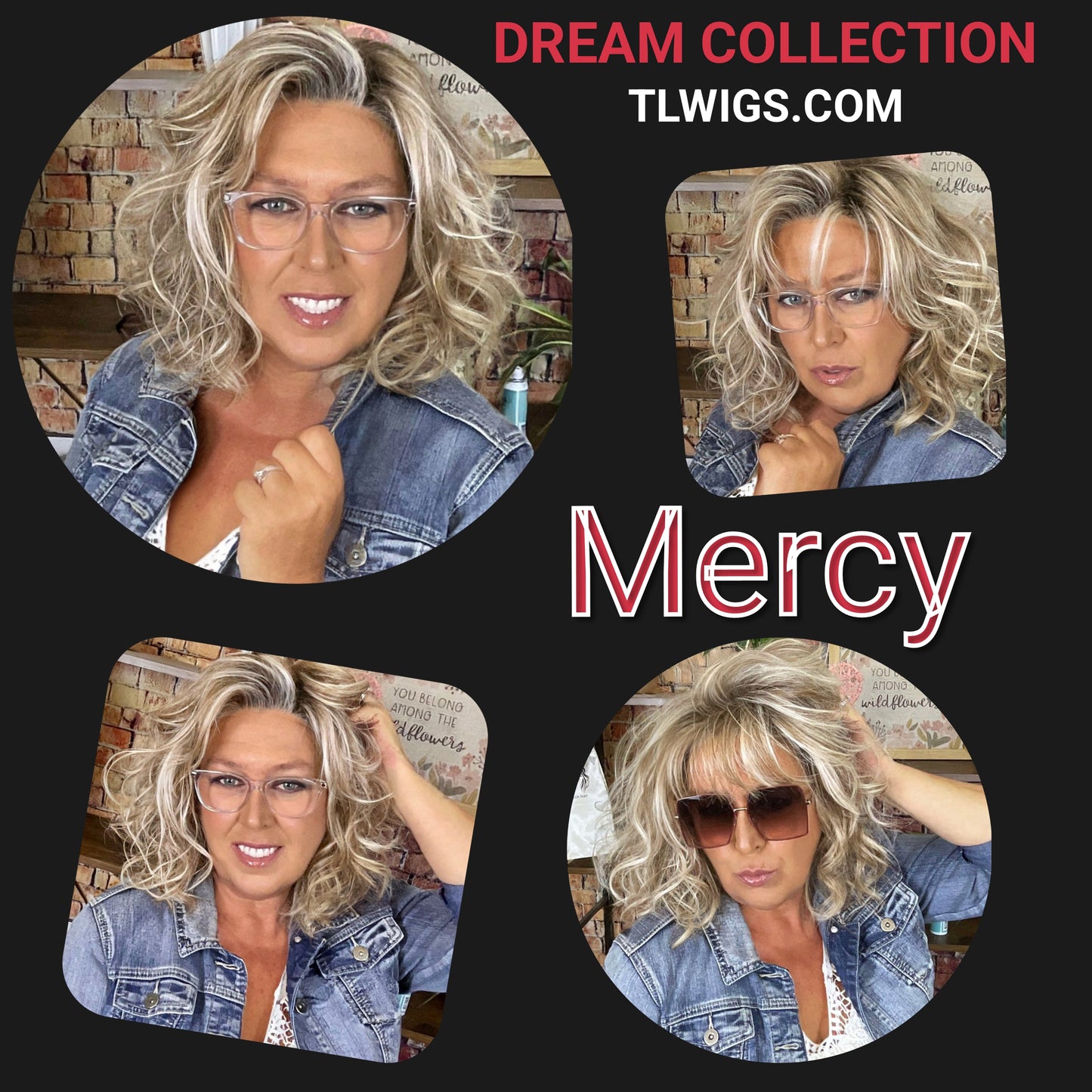 Mercy | LIMITED-EDITION | Creative Extended ear-to-ear Lace front