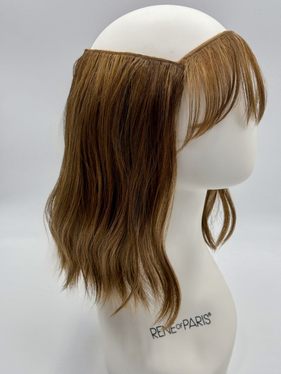 Wavy Halo Bob Top Piece by Rene of Paris | Synthetic Hair