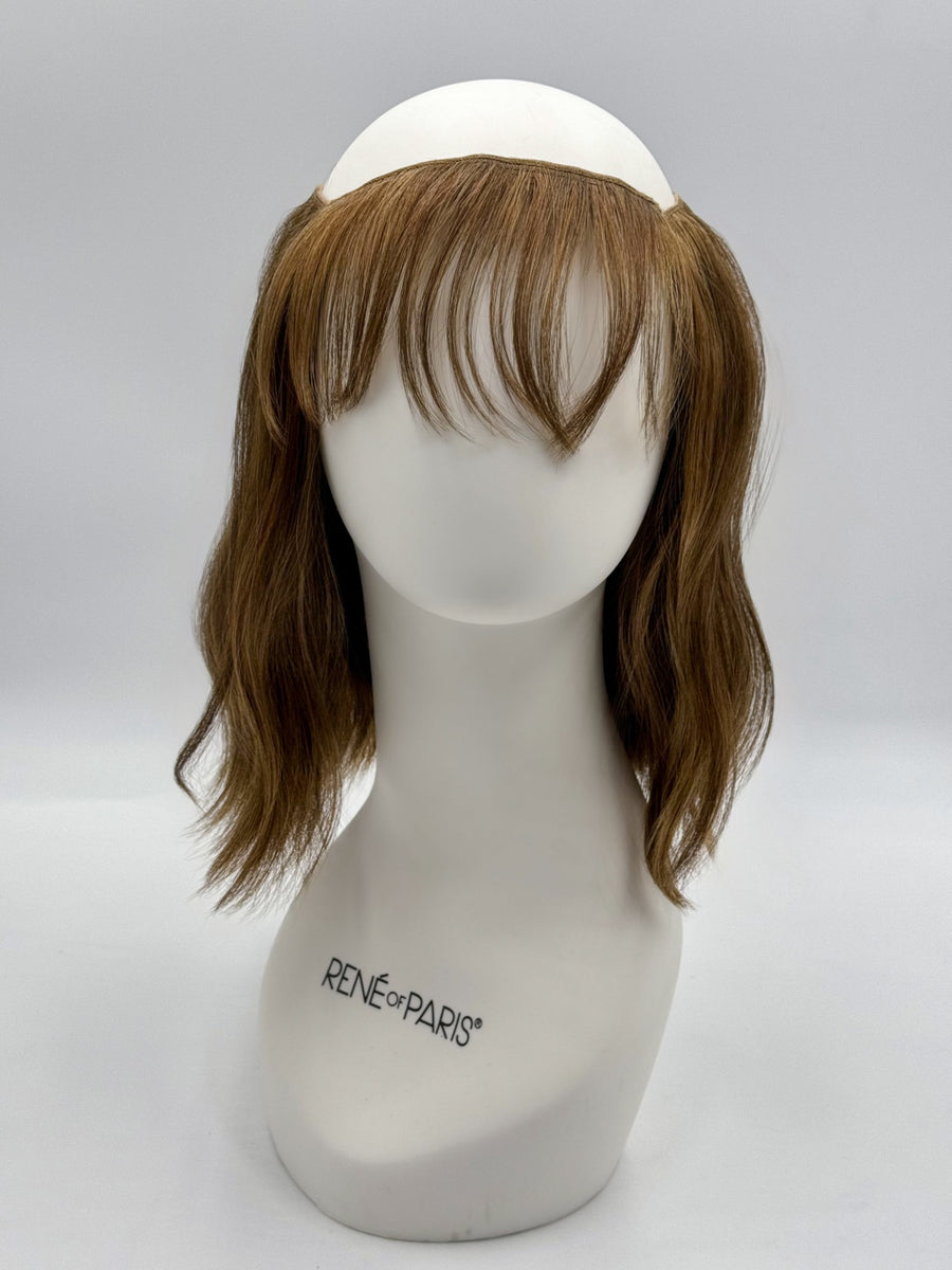 Wavy Halo Bob Top Piece by Rene of Paris | Synthetic Hair