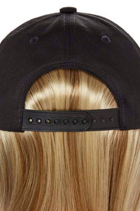 Short Hat Black by Henry Margu | Hair Accents | Hats with Hair