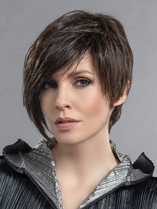 Amaze Wig by Ellen Wille | Human Hair/Heat Friendly Synthetic Blend Hair | Petite/Average Cap