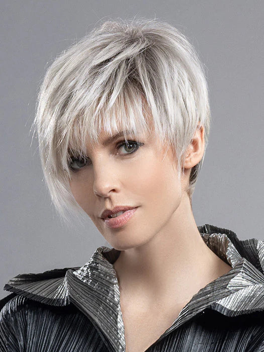Amaze Wig by Ellen Wille | Human Hair/Heat Friendly Synthetic Blend Hair | Petite/Average Cap
