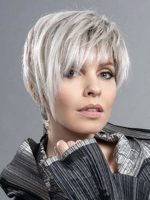 Amaze Wig by Ellen Wille | Human Hair/Heat Friendly Synthetic Blend Hair | Petite/Average Cap