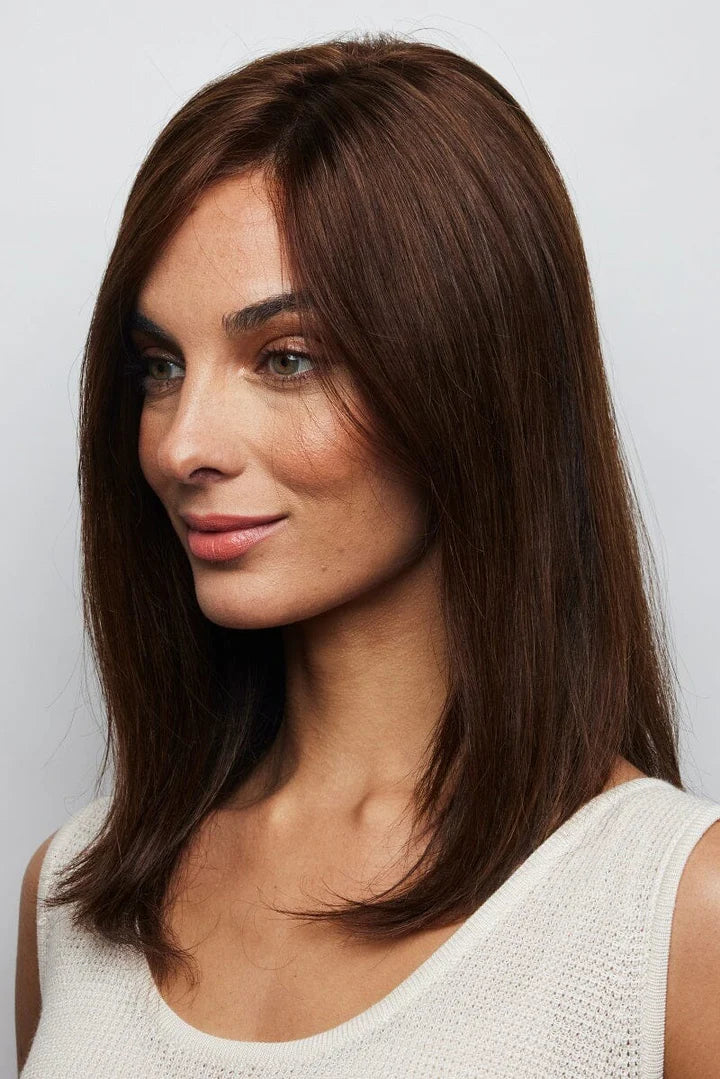 Remy Human Hair Topper 14" by Amore | Mono Top