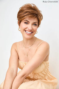 Aubrey Wig by Rene of Paris | Heat Friendly Synthetic Hair | Average Cap
