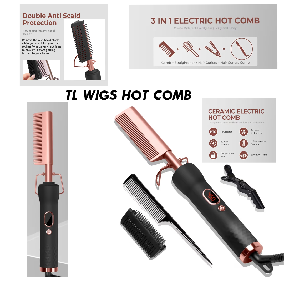 HOT COMB FOR WIGS