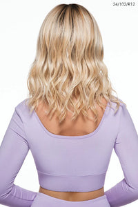 Beach Wave Magic Wig by TressAllure | Heat Friendly Synthetic Hair | Average Cap