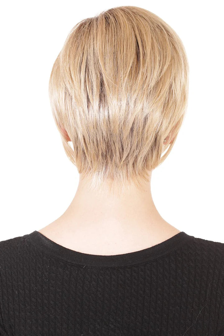 Lace Front Mono Top Straight 6” Topper by BelleTress | Heat Friendly Synthetic