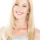 Lace Front Mono Top Straight 18” Topper by BelleTress | Heat Friendly Synthetic