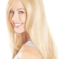Lace Front Mono Top Straight 18” Topper by BelleTress | Heat Friendly Synthetic