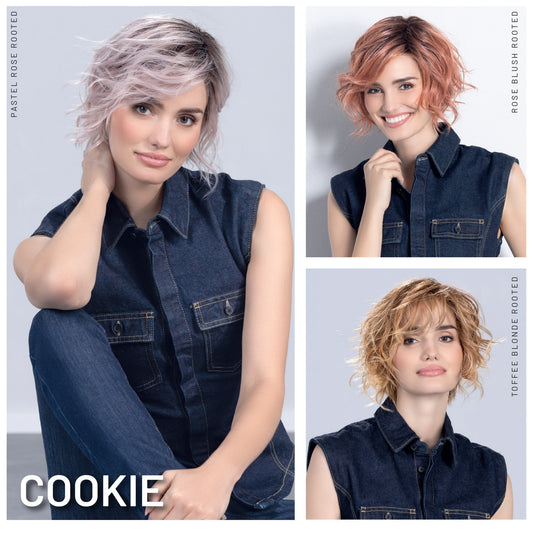 Cookie Wig by Ellen Wille | Heat Friendly Synthetic Hair | Petite/Average Cap