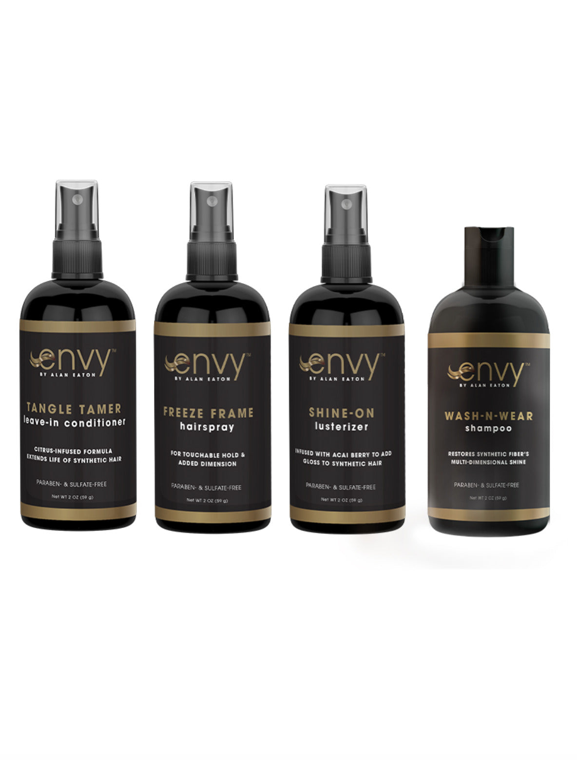 Envy wig care kit with Satin Backpack