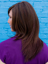 Ava Wig by Envy | Human Hair/Heat Friendly Synthetic Blend Hair | Average Cap