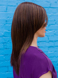 Ava Wig by Envy | Human Hair/Heat Friendly Synthetic Blend Hair | Average Cap