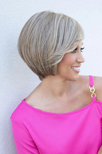 Shyla Wig by Envy | Human Hair/Heat Friendly Synthetic Blend Hair | Average Cap