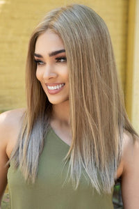 Veronica Wig by Envy | Human Hair/Heat Friendly Synthetic Blend Hair | Average Cap