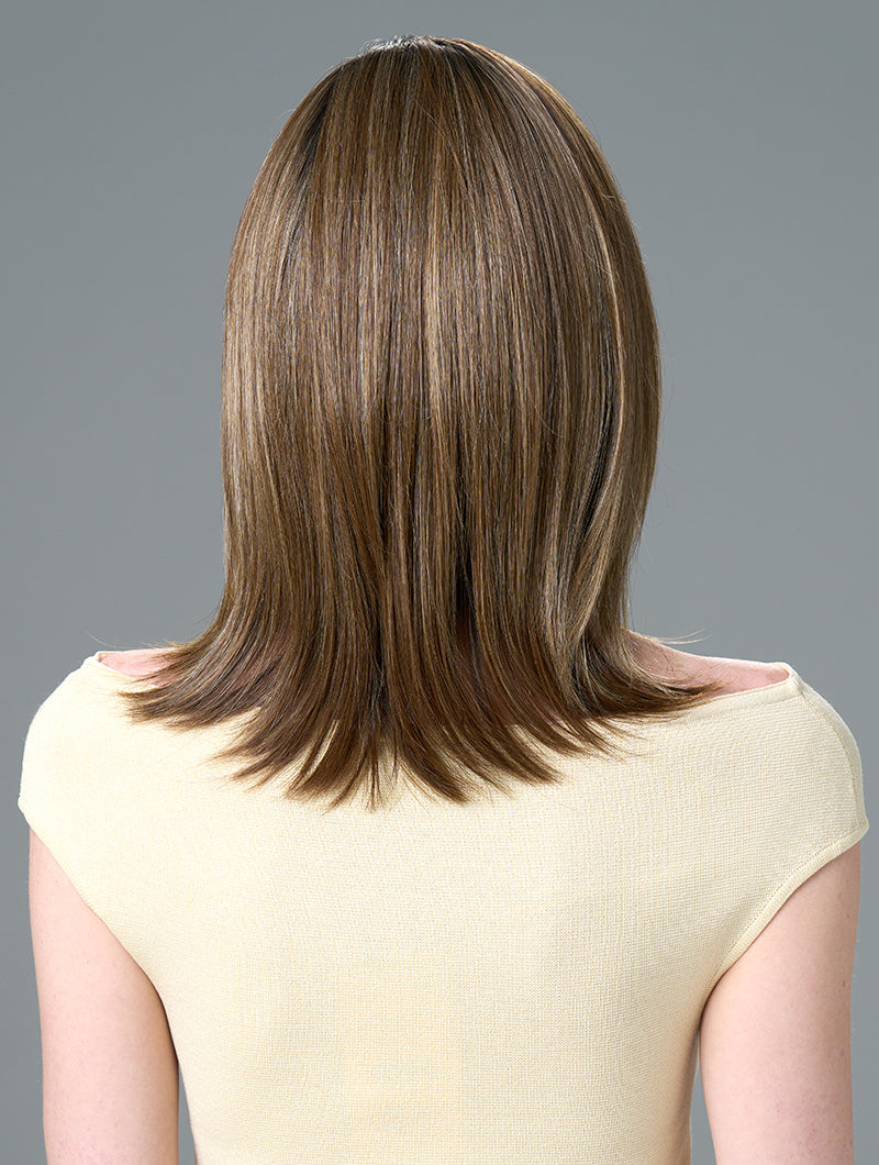 Zoey Wig by Envy | Human Hair/Heat Friendly Synthetic Blend Hair | Average Cap