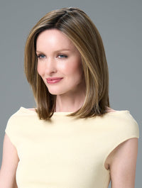 Zoey Wig by Envy | Human Hair/Heat Friendly Synthetic Blend Hair | Average Cap