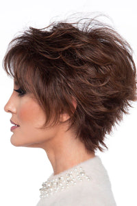 Flame Wig by Envy | Human Hair/Heat Friendly Synthetic Blend Hair | Average Cap