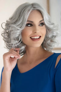 Isabella Wig by Envy | Human Hair/Heat Friendly Synthetic Blend Hair | Average Cap