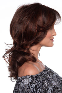 Selena Wig by Envy | Human Hair/Heat Friendly Synthetic Blend Hair | Average Cap