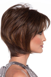 Whitney Wig by Envy | Human Hair/Heat Friendly Synthetic Blend Hair | Average Cap
