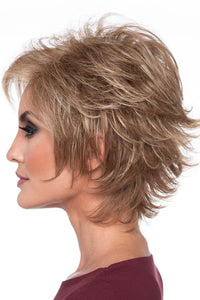 Aria Wig by Envy | Human Hair/Heat Friendly Synthetic Blend Hair | Average Cap