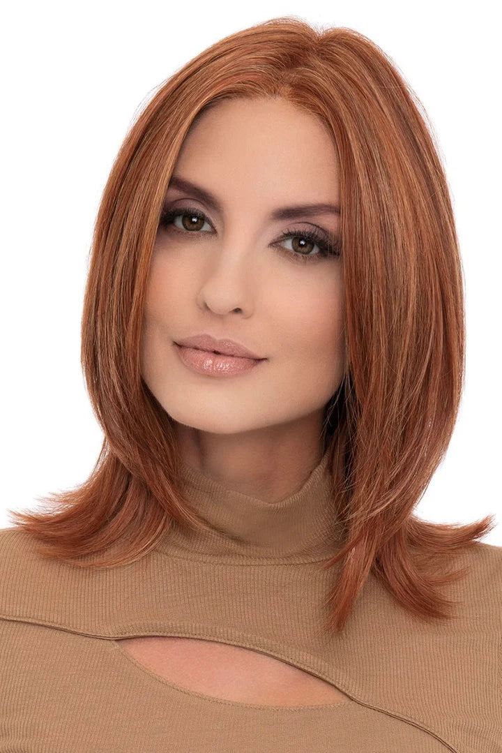 Lisa Wig by Envy | Human Hair/Heat Friendly Synthetic Blend Hair | Average Cap