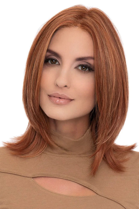 Lisa Wig by Envy | Human Hair/Heat Friendly Synthetic Blend Hair | Average Cap