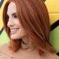 Lisa Wig by Envy | Human Hair/Heat Friendly Synthetic Blend Hair | Average Cap