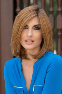 Lynsey Wig by Envy | Human Hair/Heat Friendly Synthetic Blend Hair | Average Cap