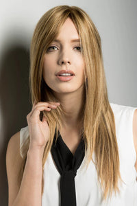 MONO WIGLET 12-HH Topper by Estetica | Human Hair Hair