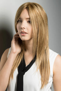 MONO WIGLET 12-HH Topper by Estetica | Human Hair Hair