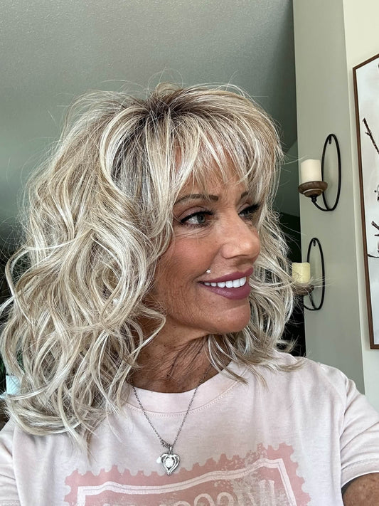 Jovie | Ear-To-Ear Lace Front | Mono Part | Heat Friendly Synthetic Fibers | Final Sale