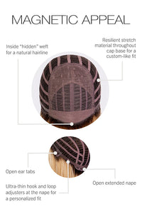 Magnetic Appeal Wig by Gabor | Heat Friendly Synthetic Hair | Average Cap