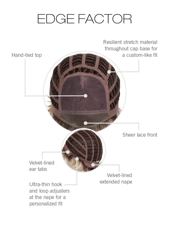 Edge Factor Wig by Gabor | Heat Friendly Synthetic