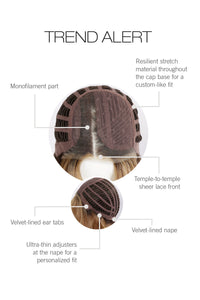 Trend Alert Wig by Gabor | Heat-Friendly Hair | Average Cap