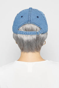 Denim Tapered Hat by Henry Margu
