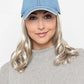 Denim Wavy Hat by Henry Margu
