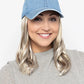 Denim Wavy Hat by Henry Margu