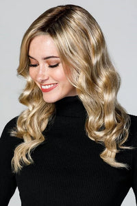 Top Coverage HT Wavy Topper 18" by Jon Renau | Synthetic Hair