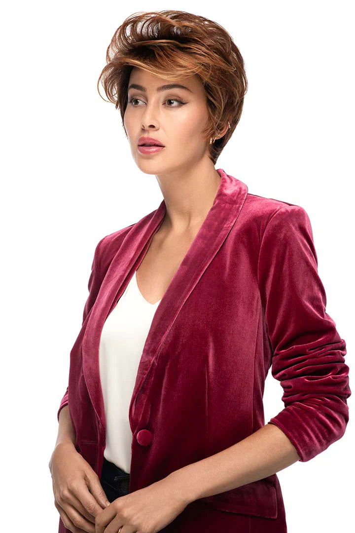 Pixie Flair Wig by TressAllure | Heat Friendly Synthetic Hair | Average Cap