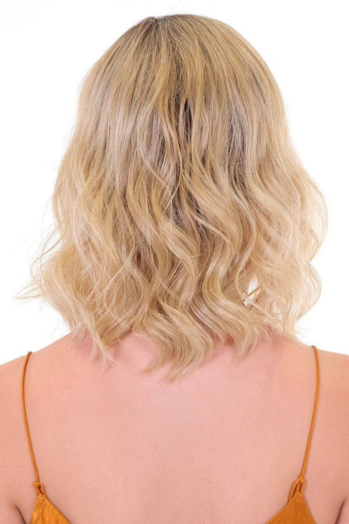 Premium 100% Handmade Topper Wave 14” by BelleTress | Heat Friendly Synthetic