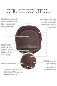 Cruise Control HT Wig by Raquel Welch | Heat Friendly Synthetic Hair | Average Cap
