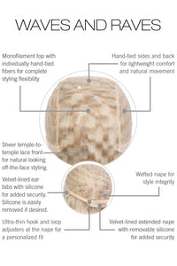 Waves and Raves HT Wig by Raquel Welch | Clearance
