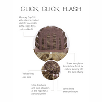 Click Click Flash Wig by Raquel Welch | Heat Friendly Synthetic Hair | Average Cap